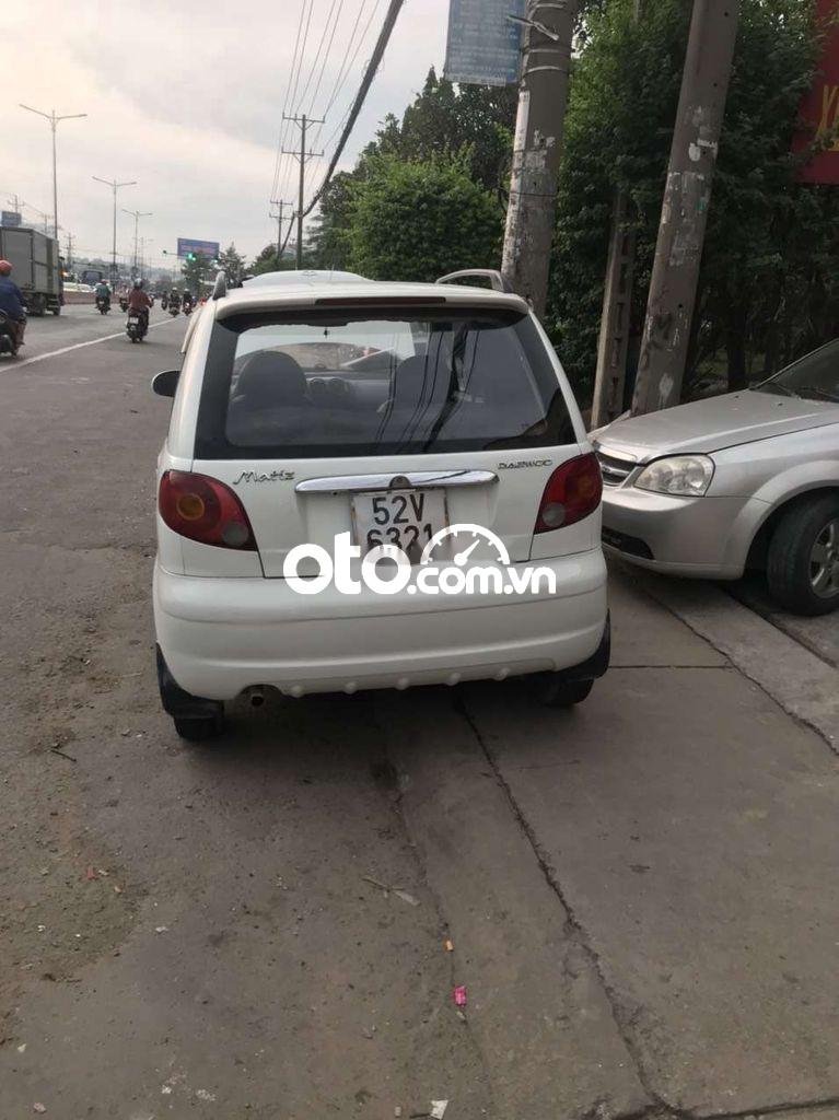 Daewoo Matiz   2003 - Xe Daewoo Matiz năm sản xuất 2003, màu trắng, xe nhập, giá 60tr