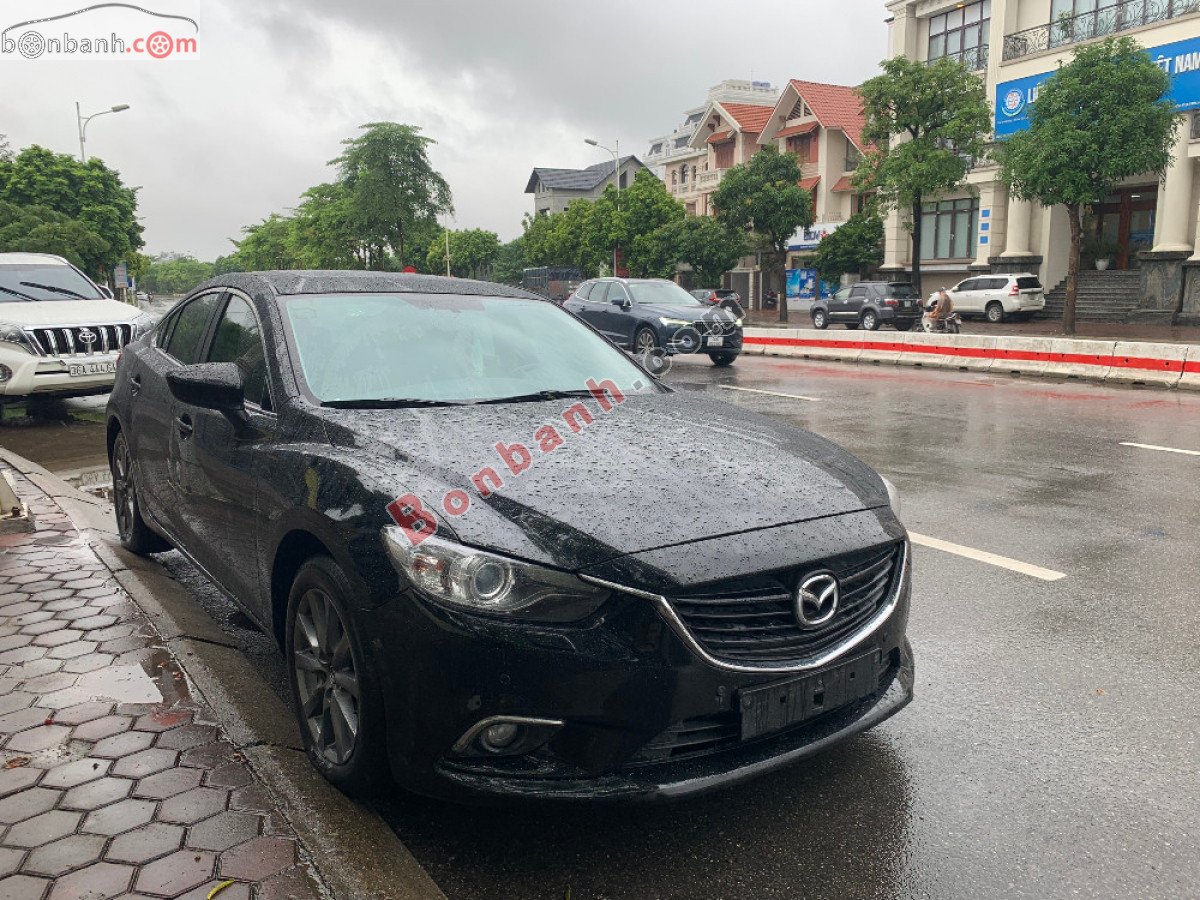 Mazda 6   2.0L Premium   2016 - Bán xe Mazda 6 2.0L Premium năm 2016, màu đen còn mới