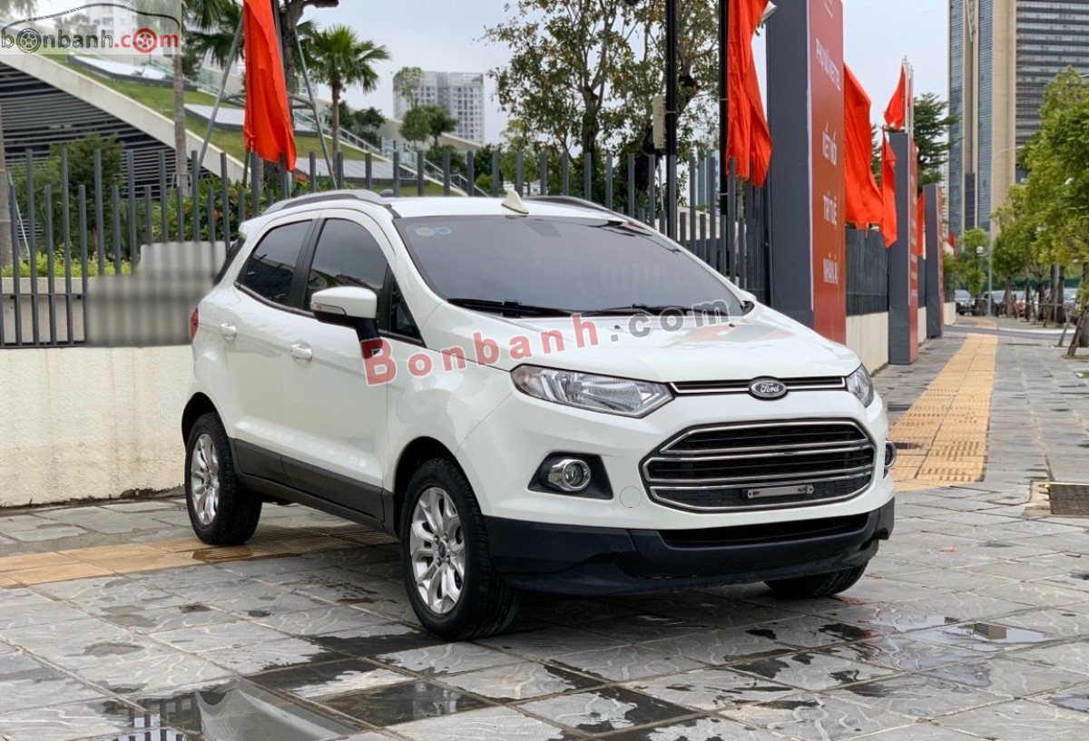 Ford EcoSport   Titanium 1.5L AT  2016 - Bán Ford EcoSport Titanium 1.5L AT năm sản xuất 2016, màu trắng  