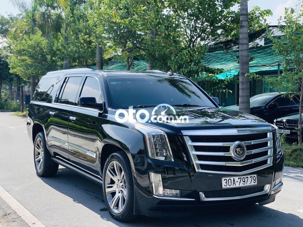 Cadillac Escalade 2015 - Bán xe Cadillac Escalade năm 2015, màu đen, xe nhập