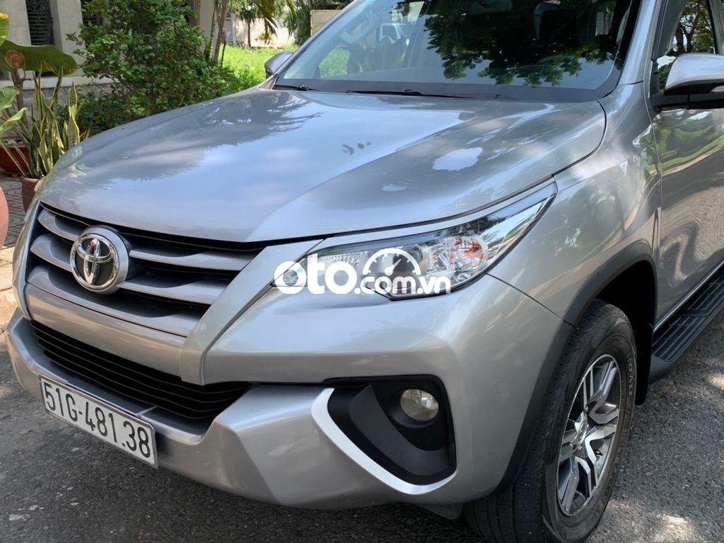 Toyota Fortuner  2.4G 2017 - Bán xe Toyota Fortuner 2.4G 2017, màu bạc, nhập khẩu nguyên chiếc