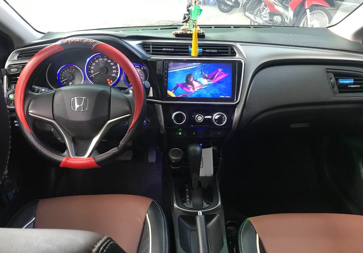 Honda City   1.5AT  2014 - Bán Honda City 1.5AT đời 2014, màu trắng chính chủ