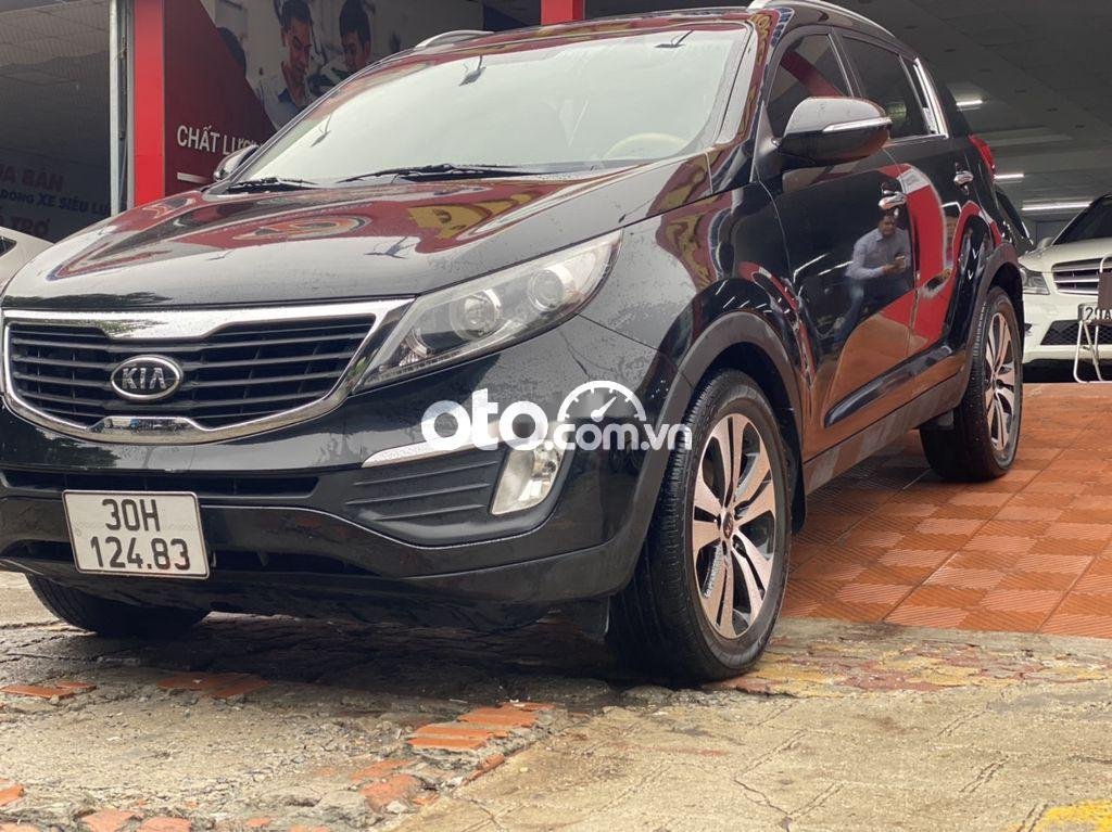 Kia Sportage   2011 - Bán Kia Sportage đời 2011, màu đen, giá 475tr