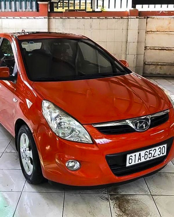 Hyundai i20   1.4 AT   2010 - Bán Hyundai i20 1.4 AT đời 2010, màu đỏ, nhập khẩu còn mới