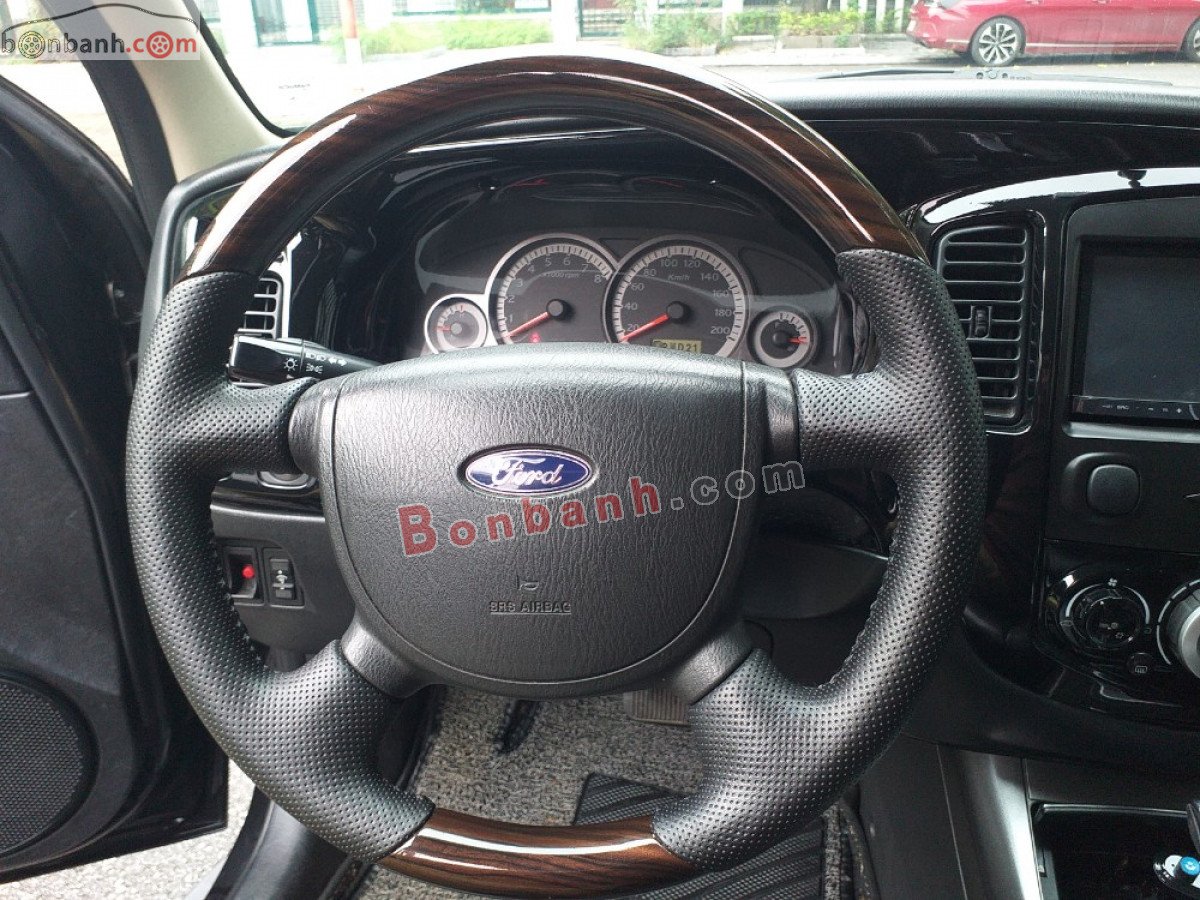 Ford Escape   XLS  2009 - Cần bán Ford Escape XLS năm 2009, màu đen giá cạnh tranh