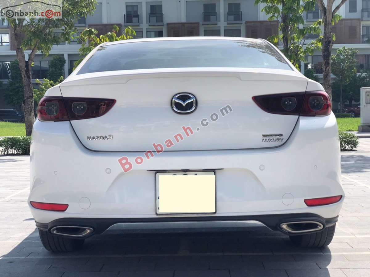 Mazda 3   1.5 Luxury  2019 - Bán Mazda 3 1.5 Luxury năm sản xuất 2019, màu trắng, giá chỉ 620 triệu