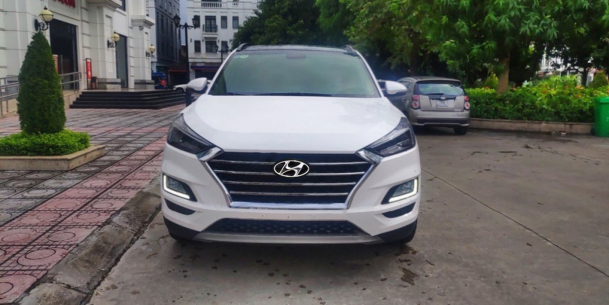 Hyundai Tucson   1.6 Turbo  2019 - Bán Hyundai Tucson 1.6 Turbo đời 2019, màu trắng