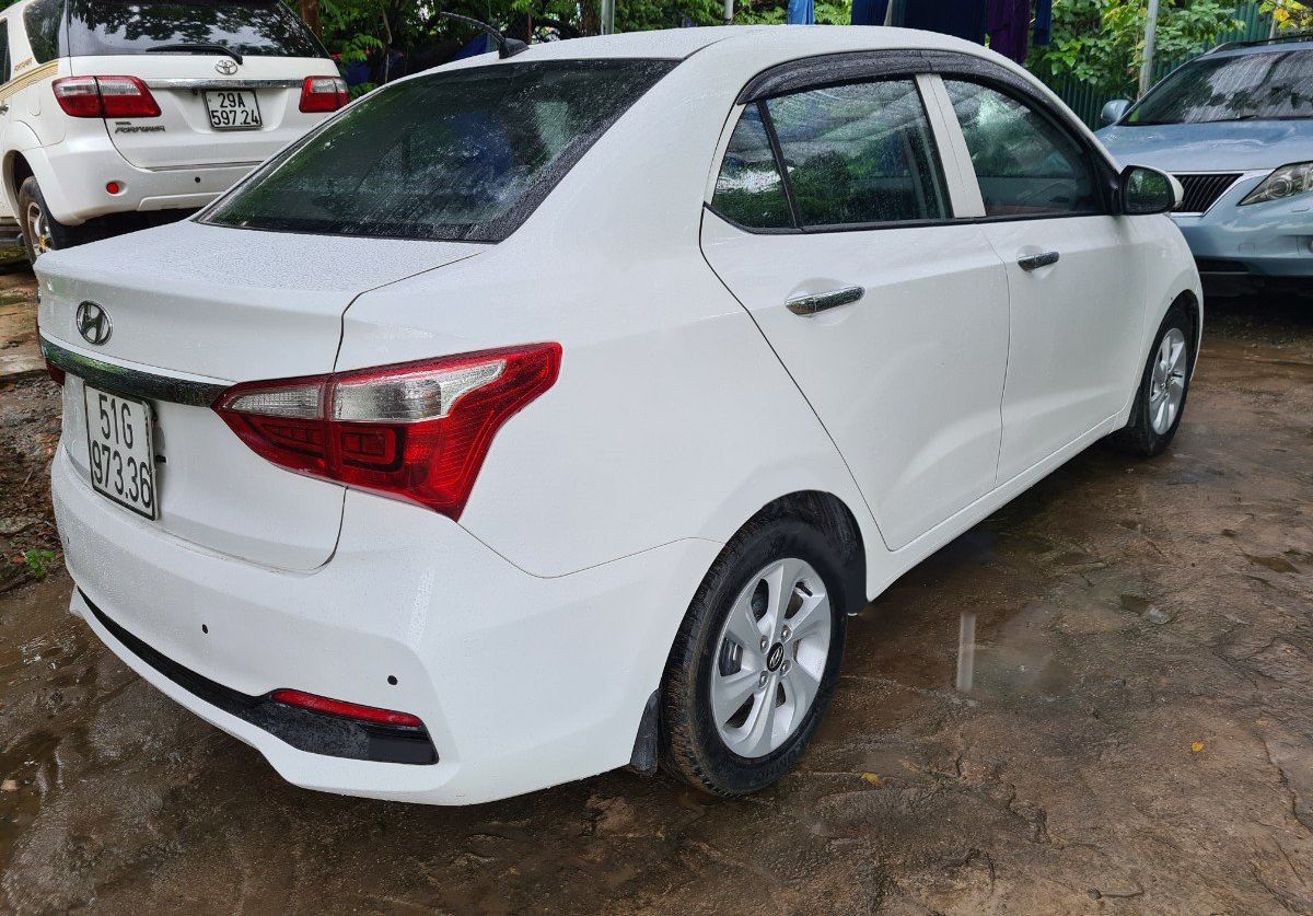 Hyundai Grand i10   1.2 AT  2019 - Bán ô tô Hyundai Grand i10 1.2 AT sản xuất 2019, màu trắng