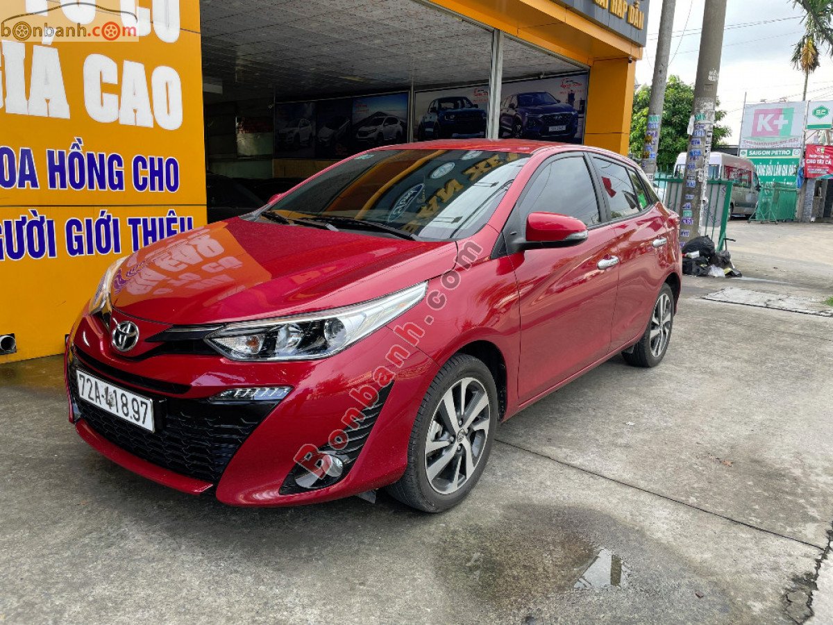 Toyota Yaris   1.5G  2020 - Cần bán lại xe Toyota Yaris 1.5G năm 2020, màu đỏ, xe nhập giá cạnh tranh