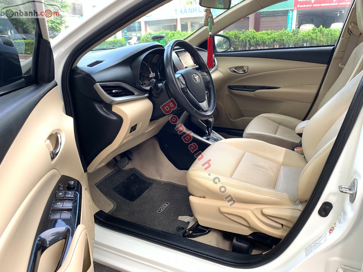 Toyota Vios   G   2019 - Cần bán gấp Toyota Vios G năm 2019, màu trắng  