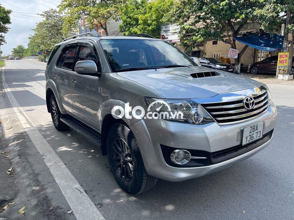 Toyota Fortuner 2016 - Bán Toyota Fortuner sản xuất năm 2016, màu bạc còn mới