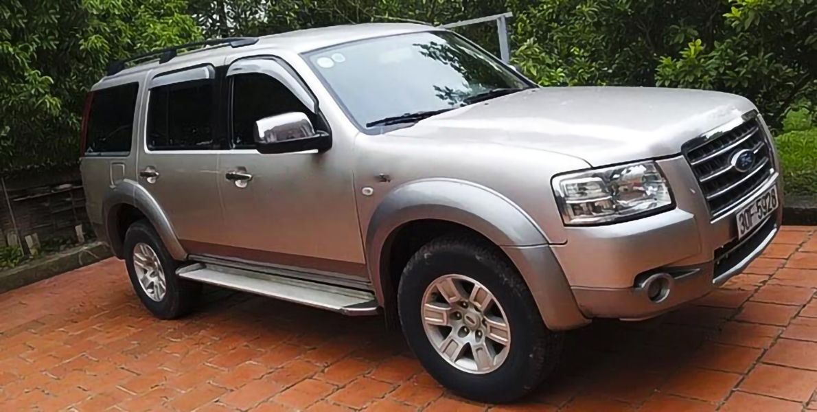 Ford Everest 2007 - Cần bán gấp Ford Everest đời 2007, màu hồng xe gia đình