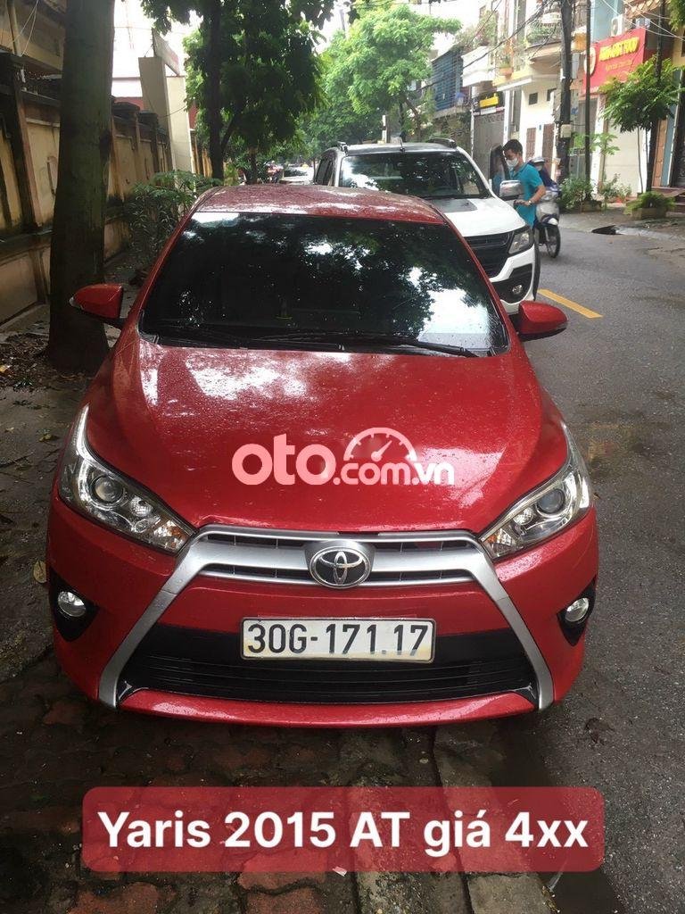 Toyota Yaris 2015 - Cần bán Toyota Yaris đời 2015, màu đỏ, nhập khẩu nguyên chiếc, 435tr