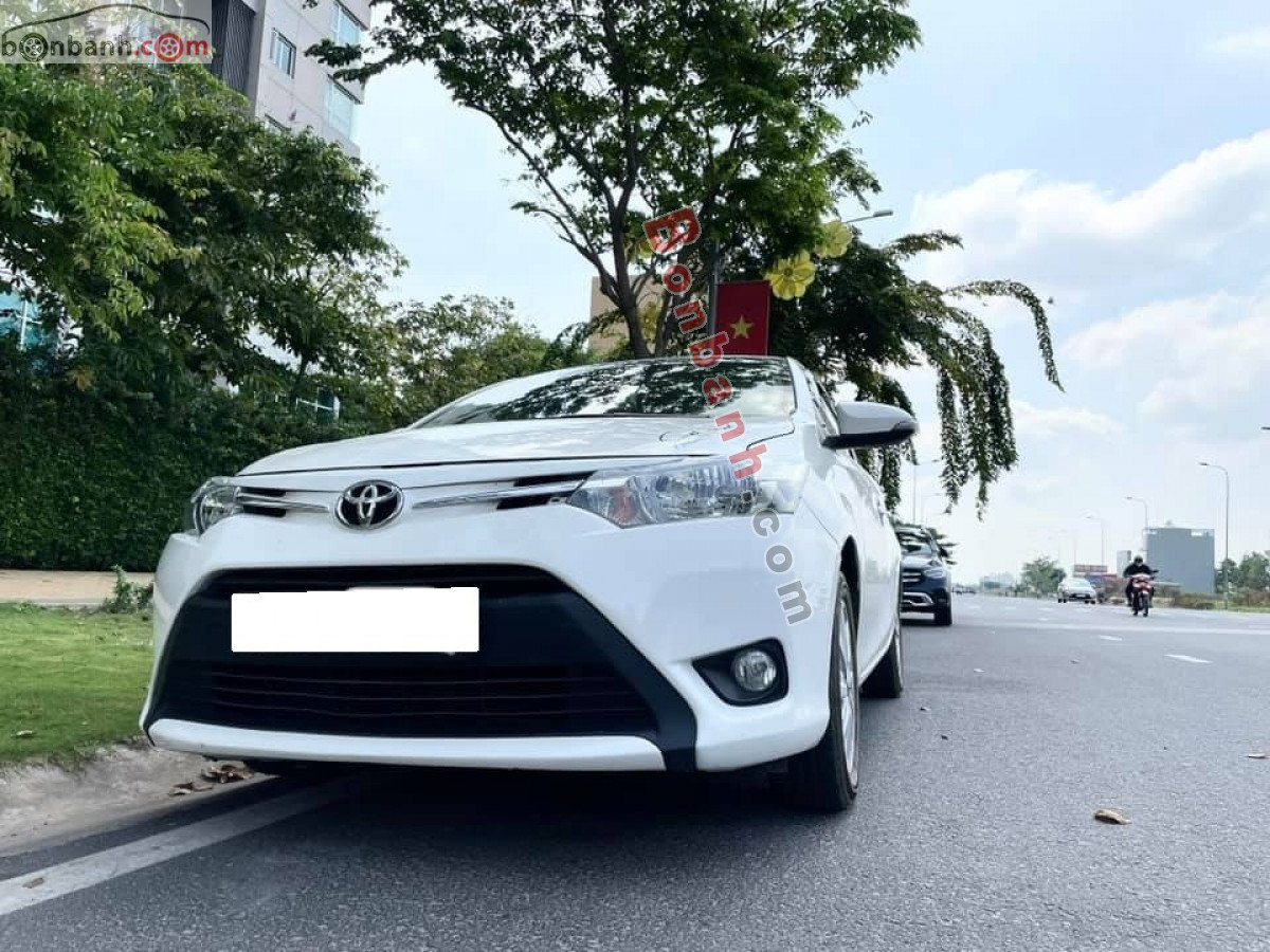 Toyota Vios   1.5E MT  2018 - Xe Toyota Vios 1.5E MT đời 2018, màu trắng, giá tốt