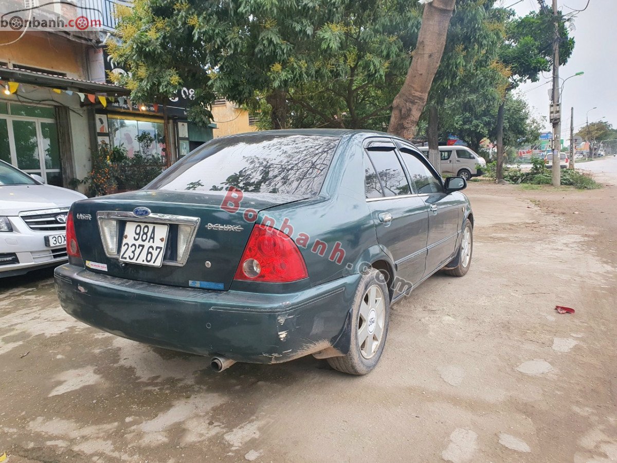 Ford Laser   Deluxe 2002 - Cần bán lại xe Ford Laser Deluxe đời 2002, màu xanh lam