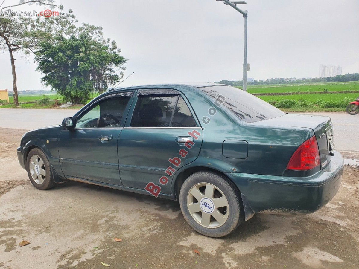 Ford Laser   Deluxe 2002 - Cần bán lại xe Ford Laser Deluxe đời 2002, màu xanh lam