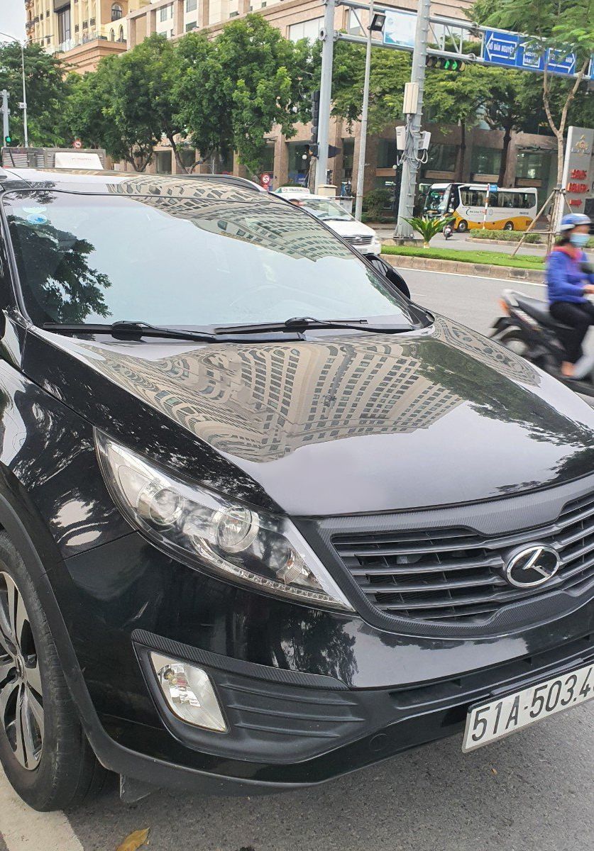 Kia Sportage 2011 - Bán Kia Sportage đời 2011, màu đen, xe nhập xe gia đình