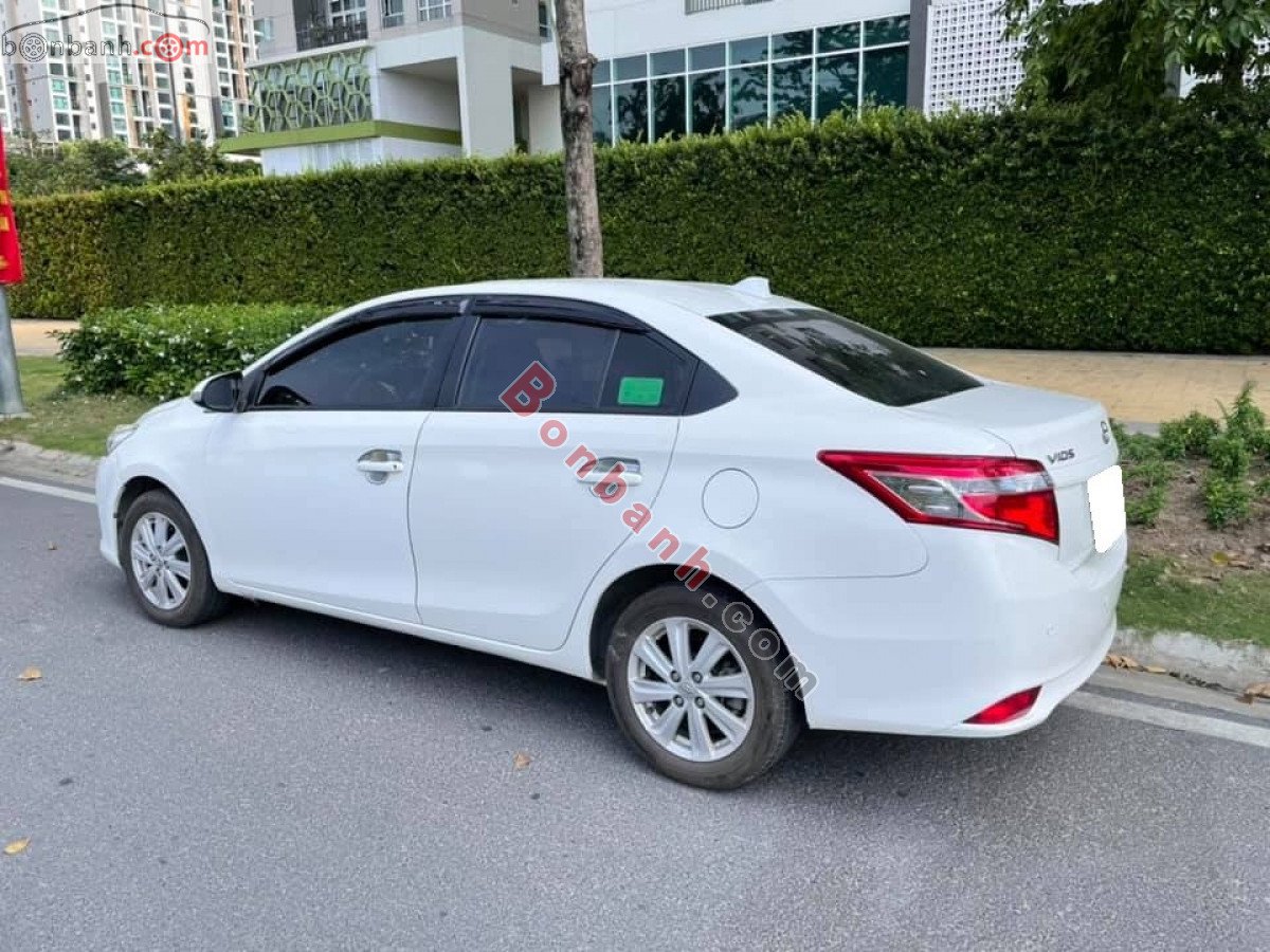 Toyota Vios   1.5E MT  2018 - Xe Toyota Vios 1.5E MT đời 2018, màu trắng, giá tốt