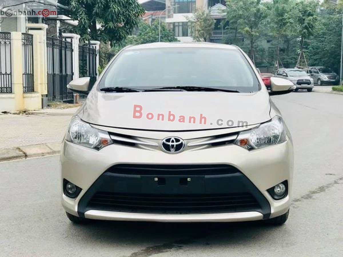 Toyota Vios   1.5E  2016 - Cần bán xe Toyota Vios 1.5E năm 2016, 344tr