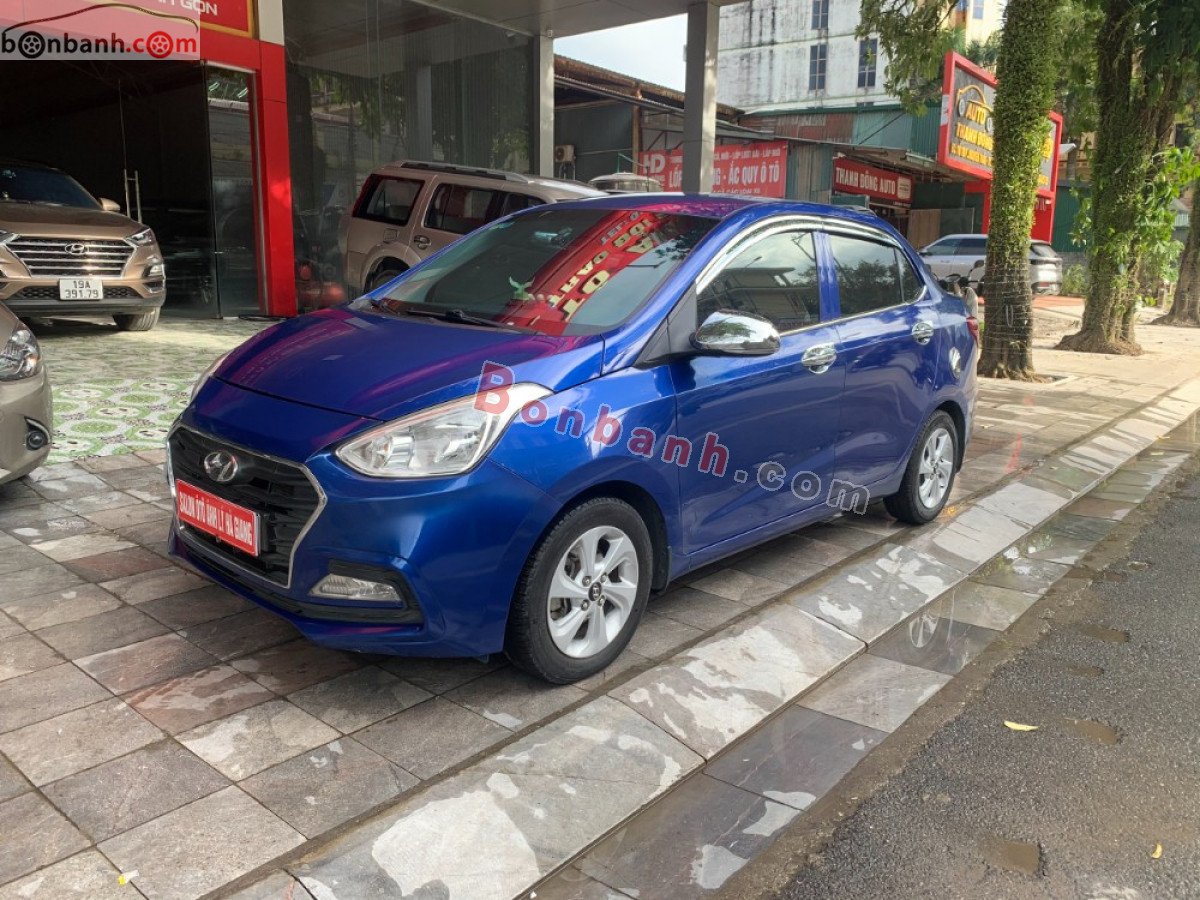 Hyundai Grand i10 2017 - Xe Hyundai Grand i10 sản xuất năm 2017, màu xanh lam  