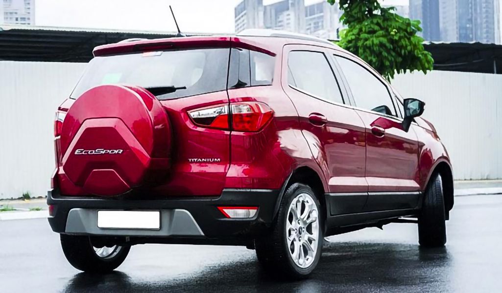 Ford EcoSport   1.5 Titanium  2019 - Bán Ford EcoSport 1.5 Titanium đời 2018, màu đỏ còn mới, giá chỉ 568 triệu