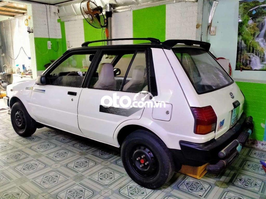 Toyota Starlet   1986 - Bán ô tô Toyota Starlet sản xuất năm 1986, màu trắng, nhập khẩu nguyên chiếc, giá tốt