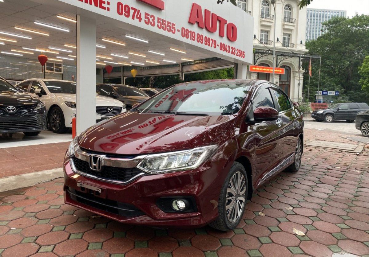 Honda City   1.5TOP  2019 - Cần bán xe Honda City 1.5TOP đời 2019, màu đỏ 
