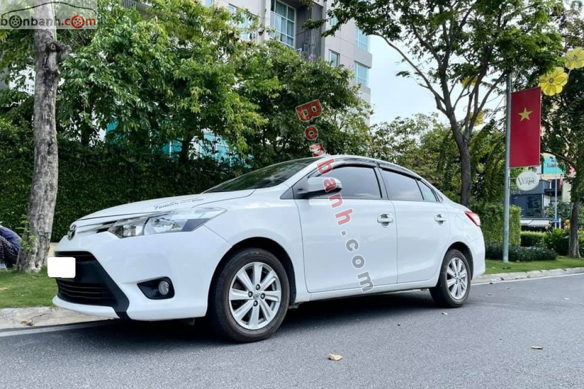 Toyota Vios   1.5E MT  2018 - Xe Toyota Vios 1.5E MT đời 2018, màu trắng, giá tốt