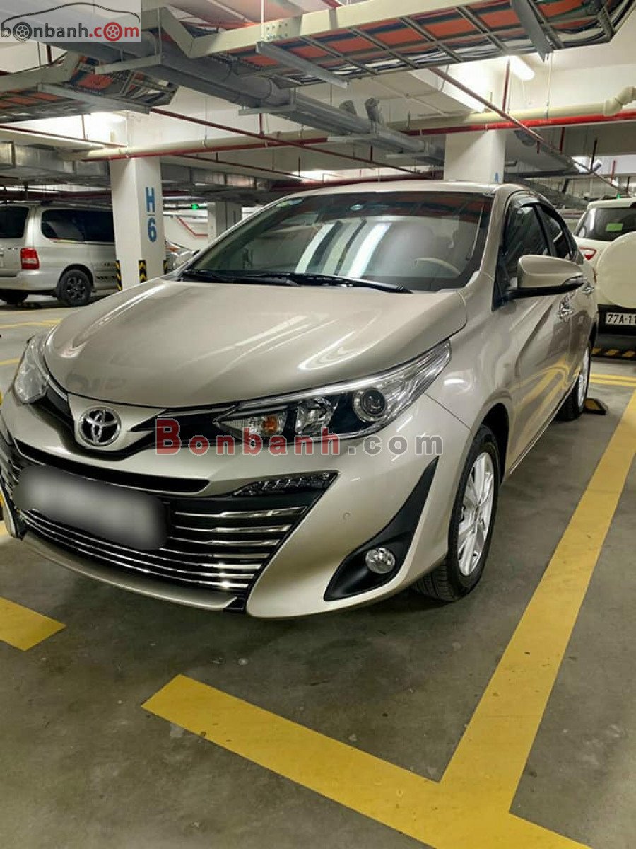 Toyota Vios   1.5G AT  2020 - Cần bán gấp Toyota Vios 1.5G AT đời 2020, màu vàng