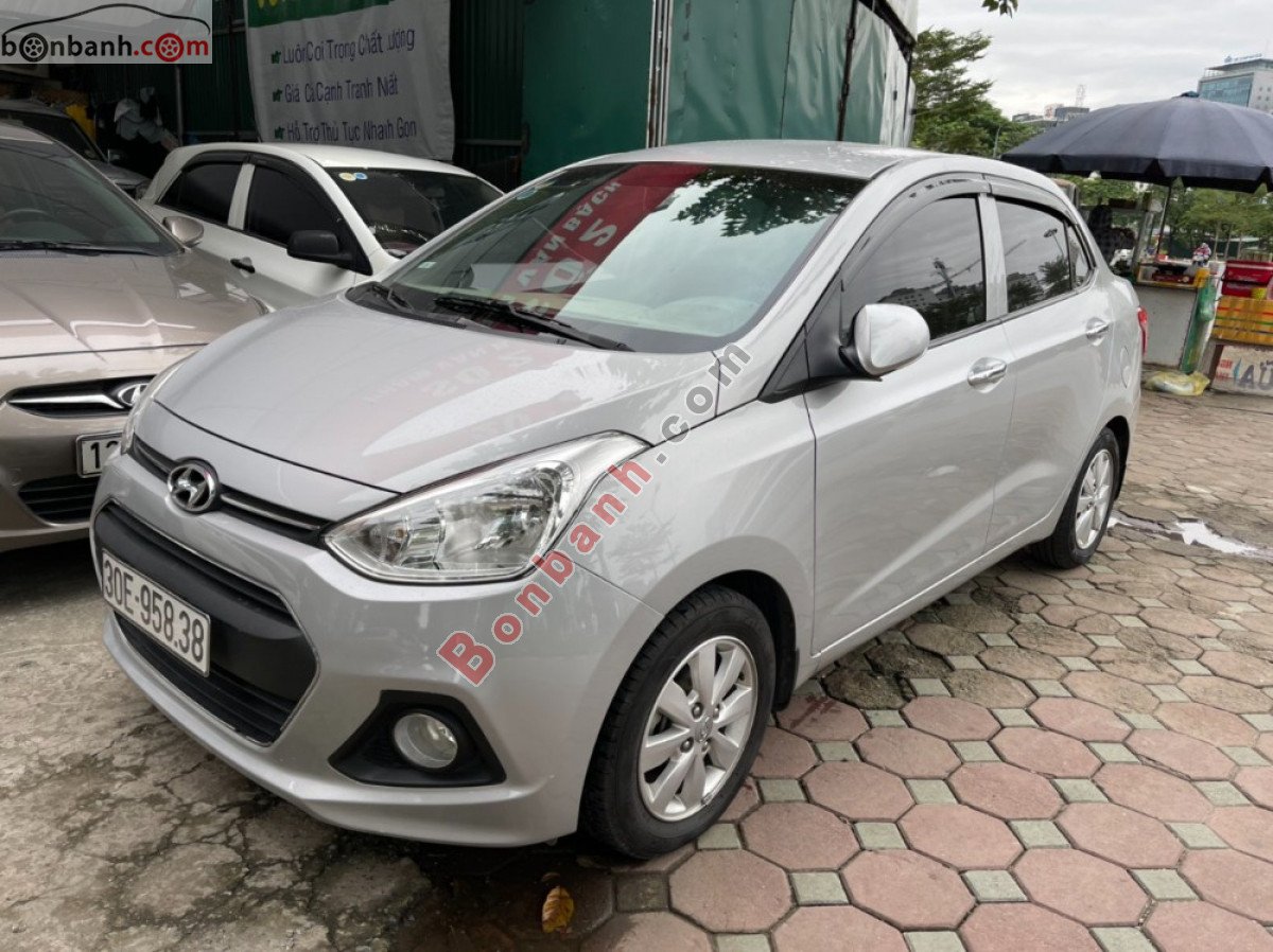 Hyundai Grand i10 2017 - Cần bán Hyundai Grand i10 đời 2017, màu bạc, nhập khẩu nguyên chiếc giá cạnh tranh