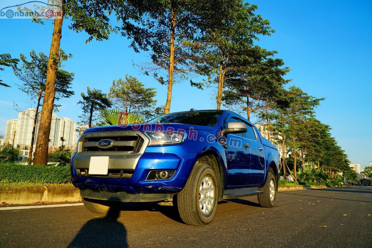 Ford Ranger   XLS  2016 - Bán Ford Ranger XLS sản xuất năm 2016, màu xanh lam, xe nhập, giá chỉ 468 triệu