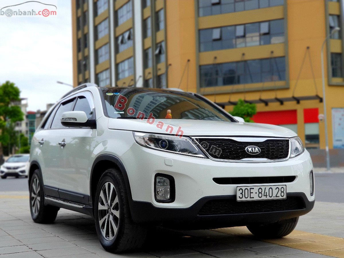 Kia Sorento   DATH  2015 - Cần bán Kia Sorento DATH đời 2015, màu trắng