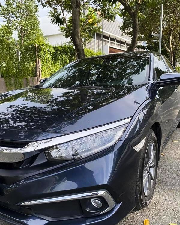 Honda Civic   G 1.8 AT 2019 - Cần bán lại xe Honda Civic G 1.8 AT sản xuất 2019, màu xanh lam 