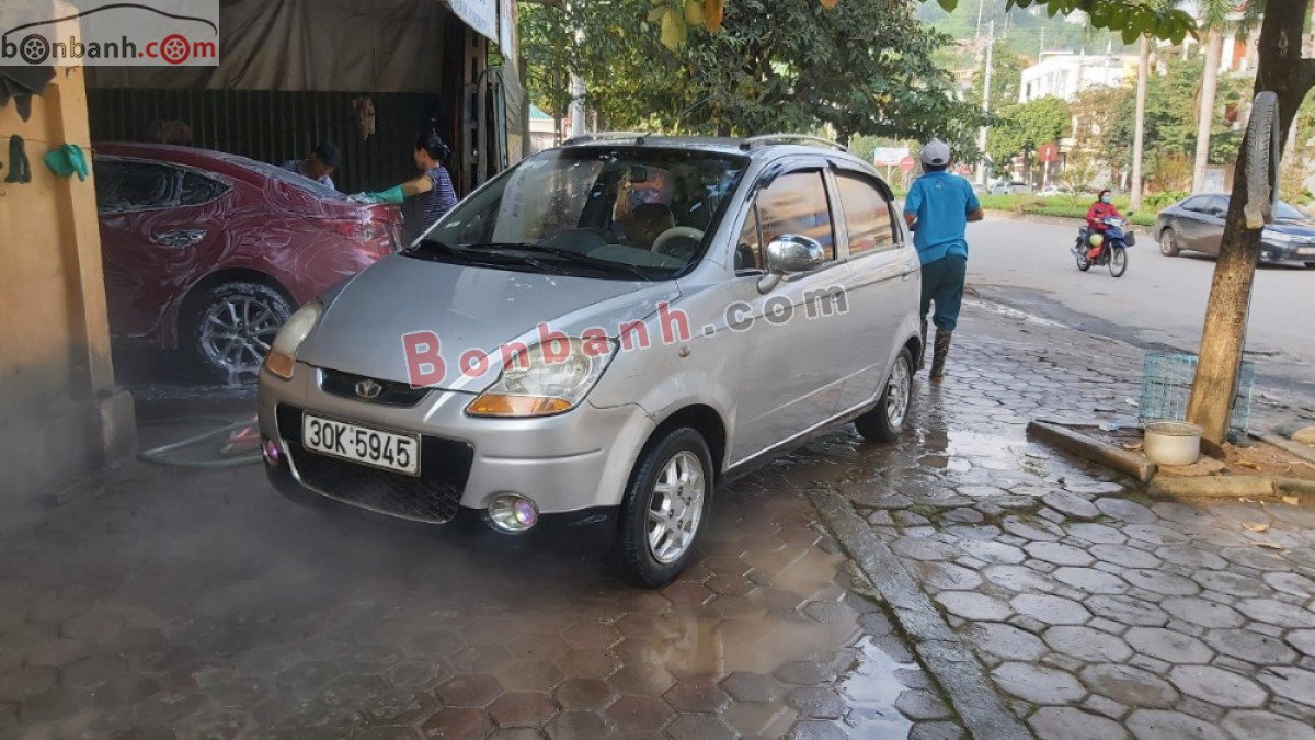 Daewoo Matiz   Joy 0.8 MT  2008 - Bán Daewoo Matiz Joy 0.8 MT năm sản xuất 2008, màu bạc, nhập khẩu