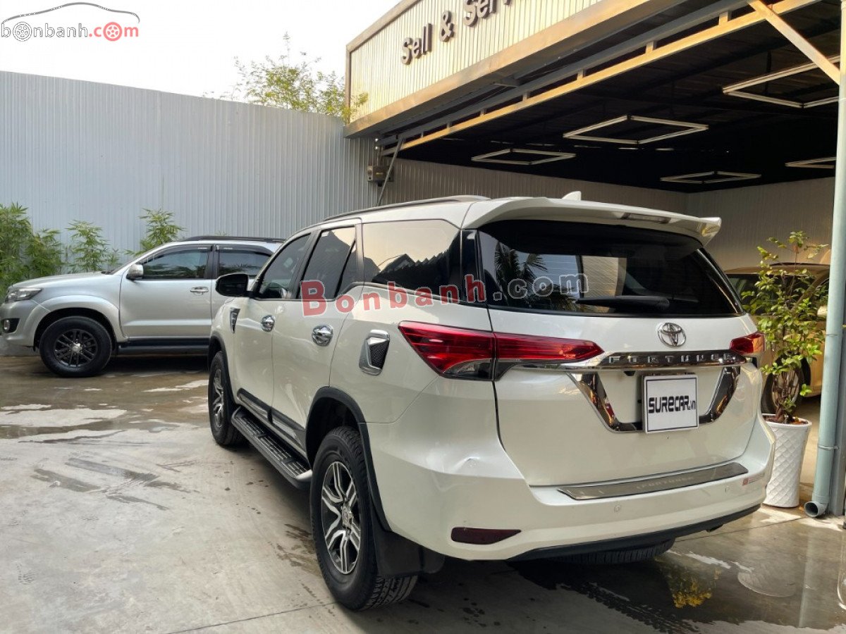 Toyota Fortuner   2.7V 4x2 AT  2017 - Cần bán lại xe Toyota Fortuner 2.7V 4x2 AT sản xuất năm 2017, màu trắng, nhập khẩu còn mới