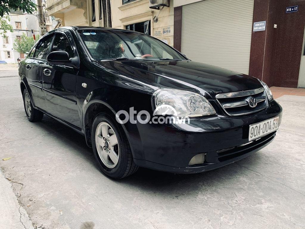 Daewoo Lacetti 2010 - Cần bán lại xe Daewoo Lacetti sản xuất năm 2010, màu đen, 165 triệu