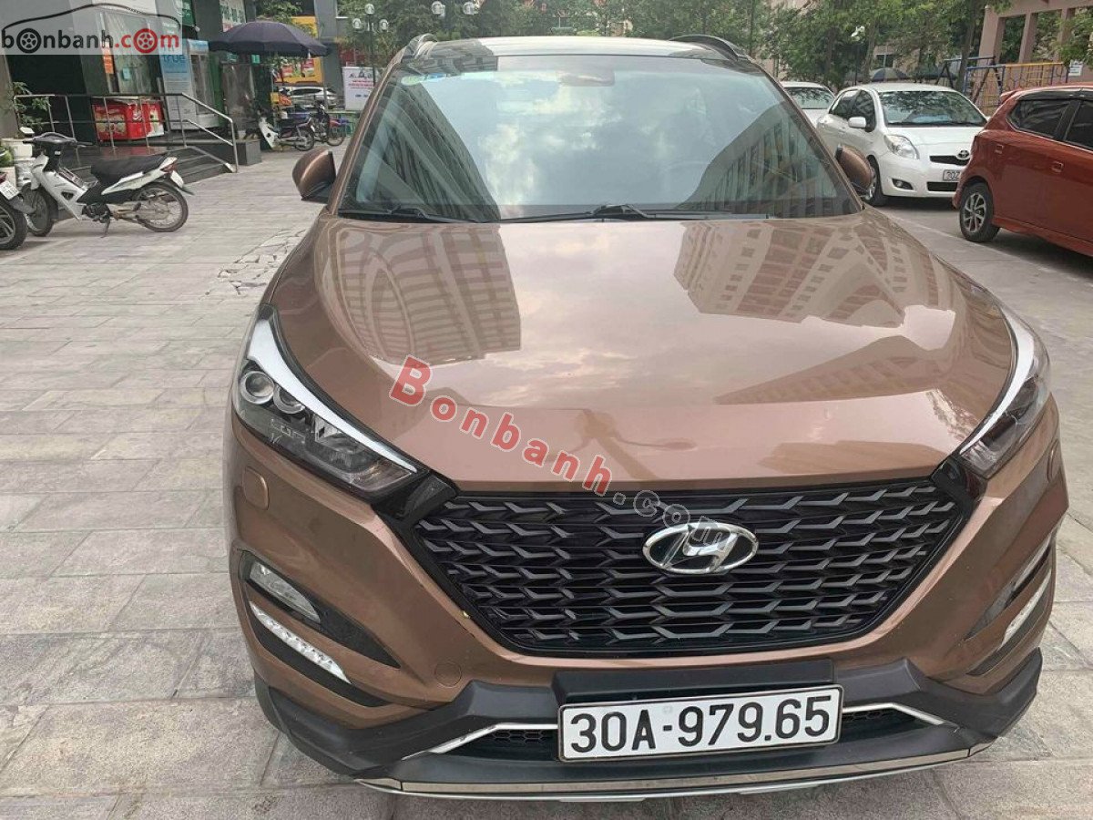 Hyundai Tucson   2.0 ATH 2015 - Bán Hyundai Tucson 2.0 ATH đời 2015, màu nâu, nhập khẩu, giá chỉ 710 triệu