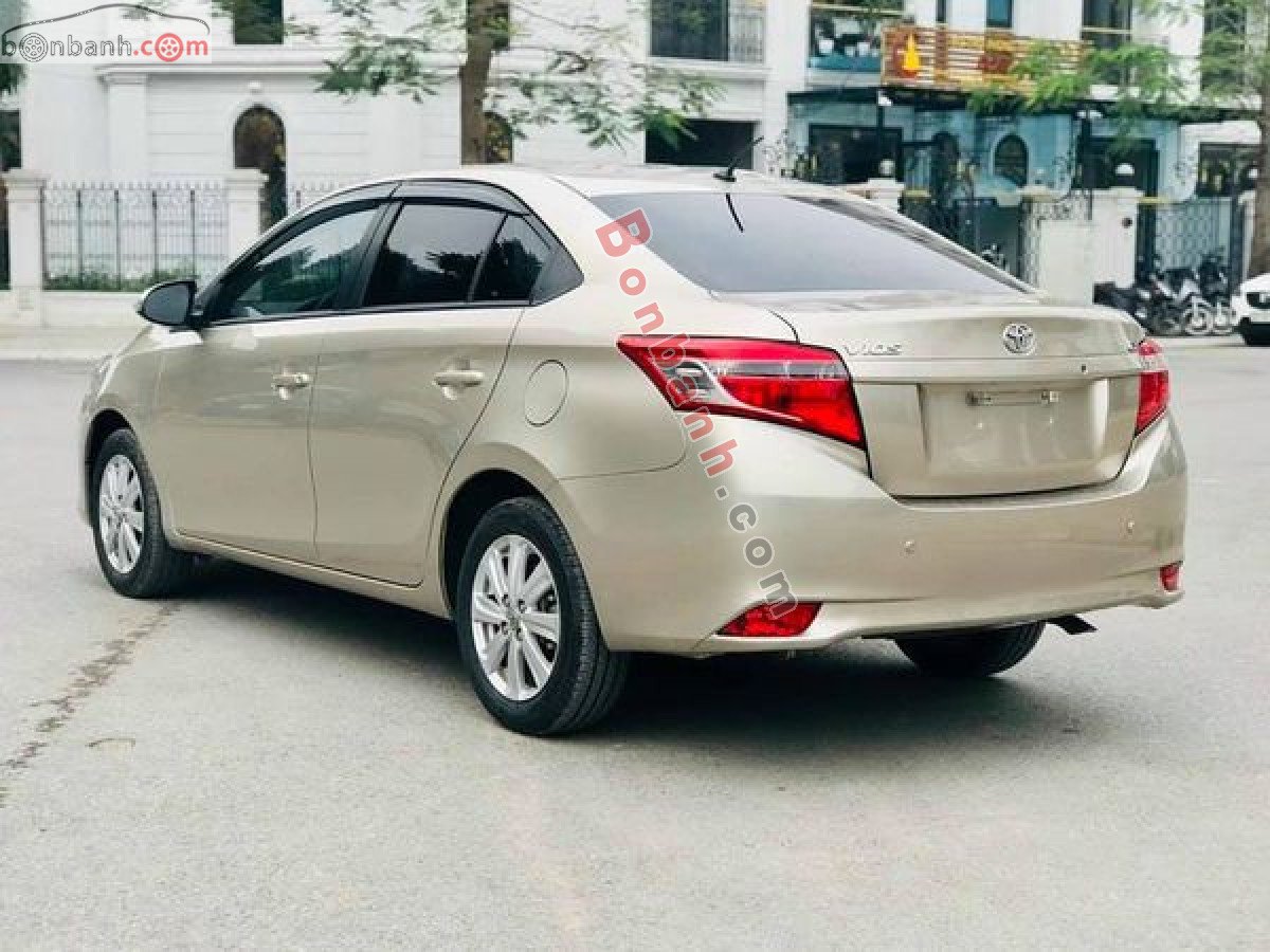 Toyota Vios   1.5E  2016 - Cần bán xe Toyota Vios 1.5E năm 2016, 344tr