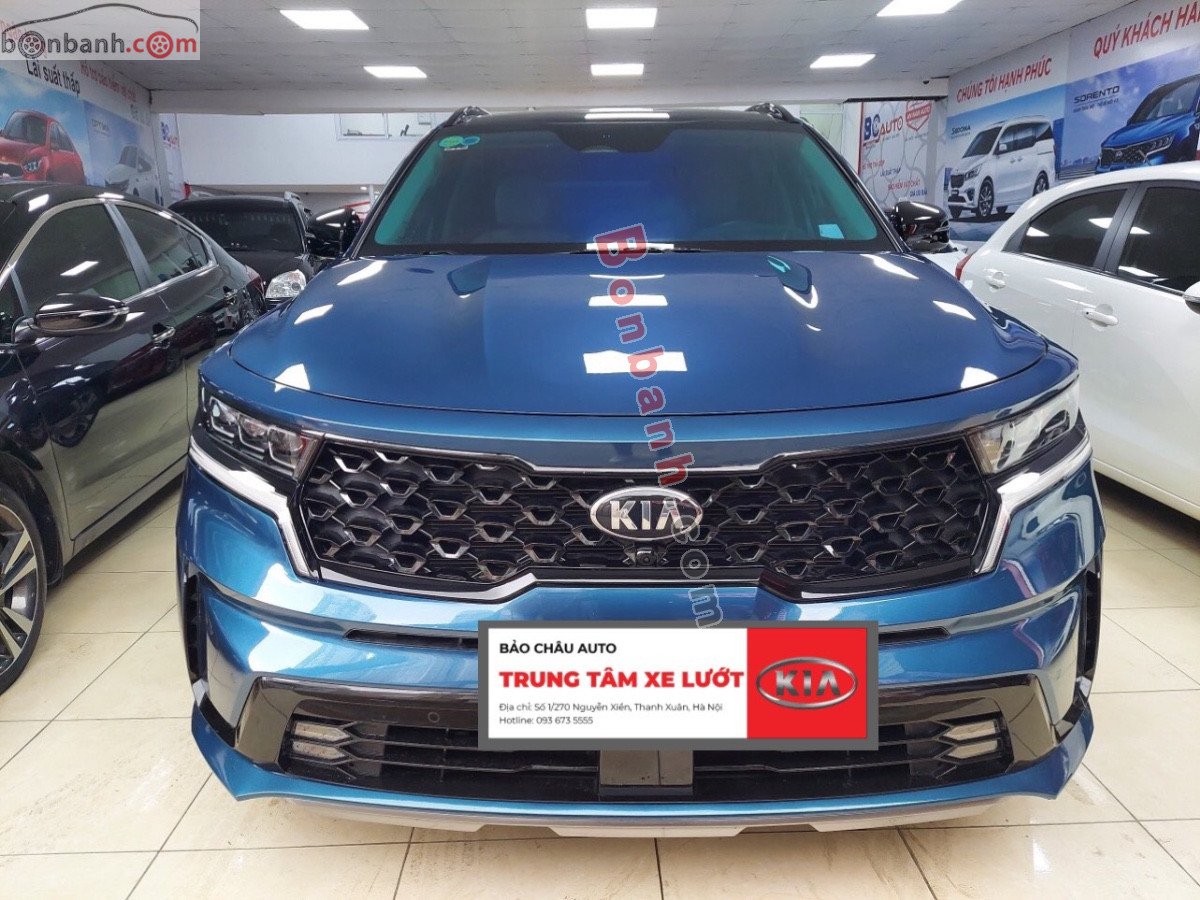 Kia Sorento   Signature 2.2 AT AWD 2020 - Bán Kia Sorento Signature 2.2 AT AWD năm sản xuất 2020, màu xanh lam