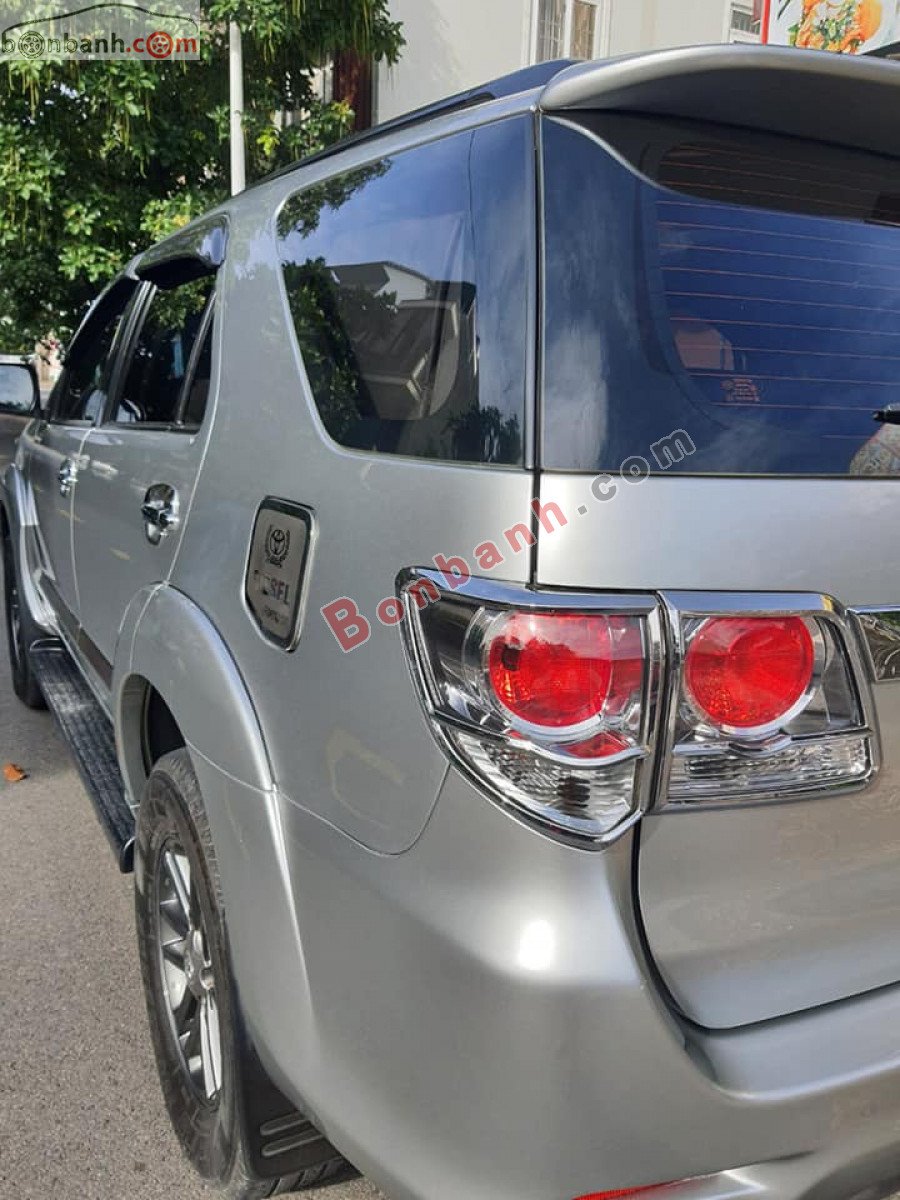 Toyota Fortuner 2015 - Bán Toyota Fortuner đời 2015, màu bạc