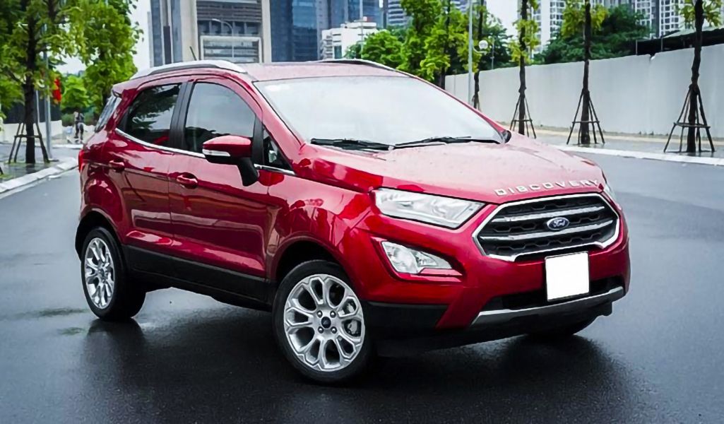 Ford EcoSport   1.5 Titanium  2019 - Bán Ford EcoSport 1.5 Titanium đời 2018, màu đỏ còn mới, giá chỉ 568 triệu