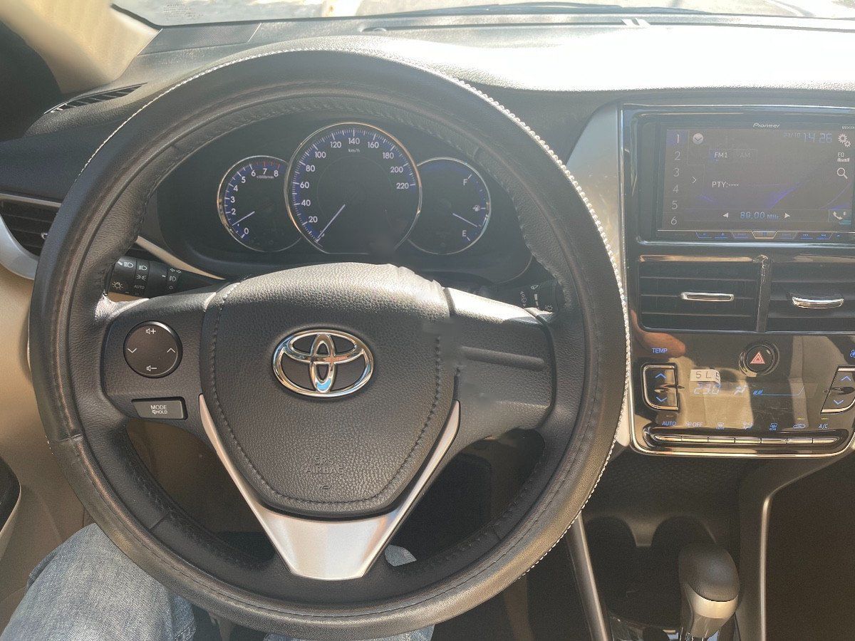 Toyota Vios   1.5G  2019 - Cần bán gấp Toyota Vios 1.5G sản xuất 2019, màu đen, giá 505tr