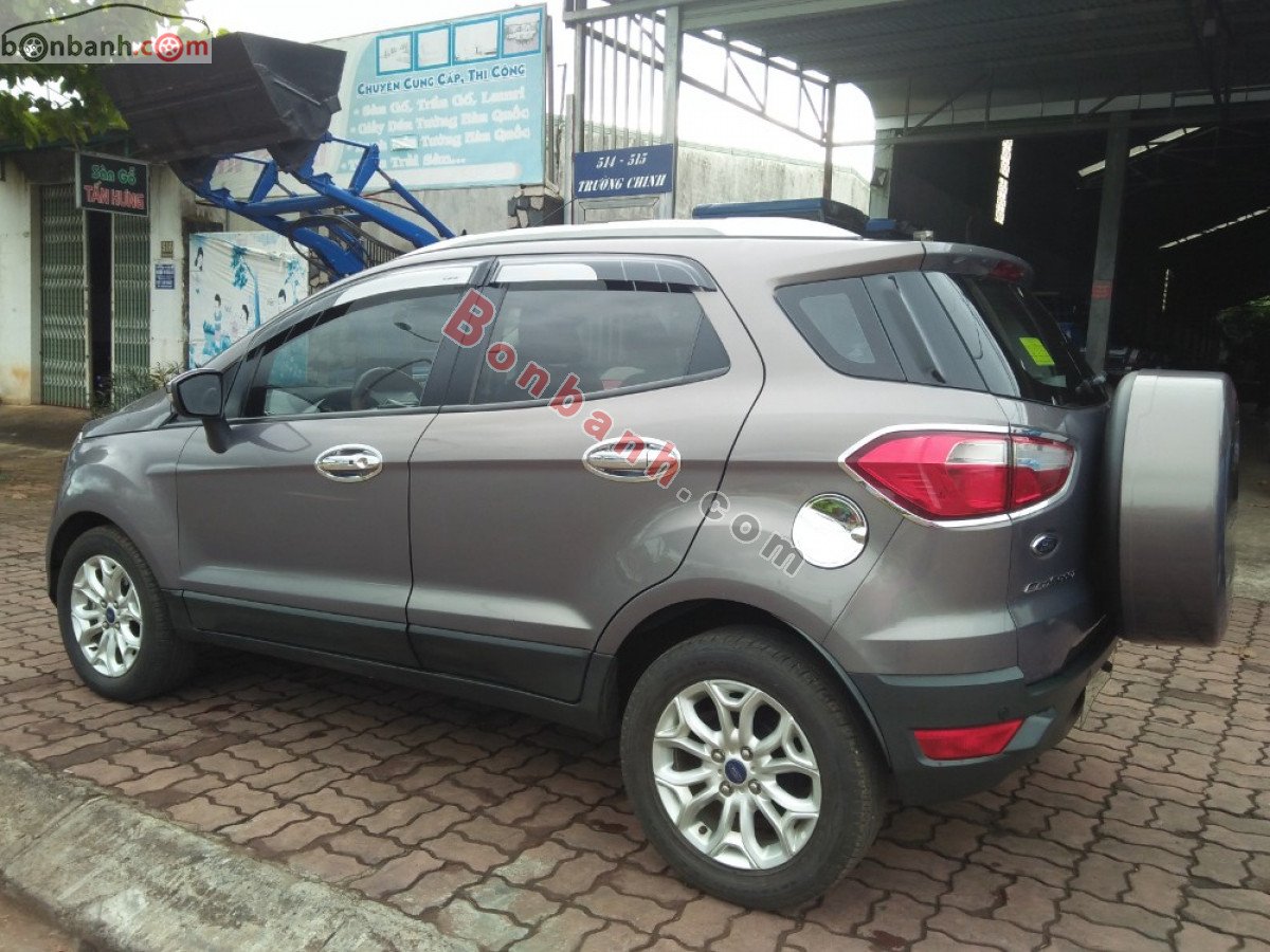 Ford EcoSport   Titanium 1.5 AT 2016 - Cần bán lại xe Ford EcoSport Titanium 1.5 AT năm sản xuất 2016, màu xám 