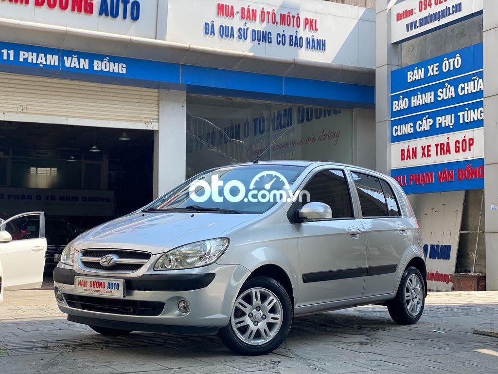 Hyundai Getz    2008 - Bán ô tô Hyundai Getz 2008, màu bạc, nhập khẩu nguyên chiếc  