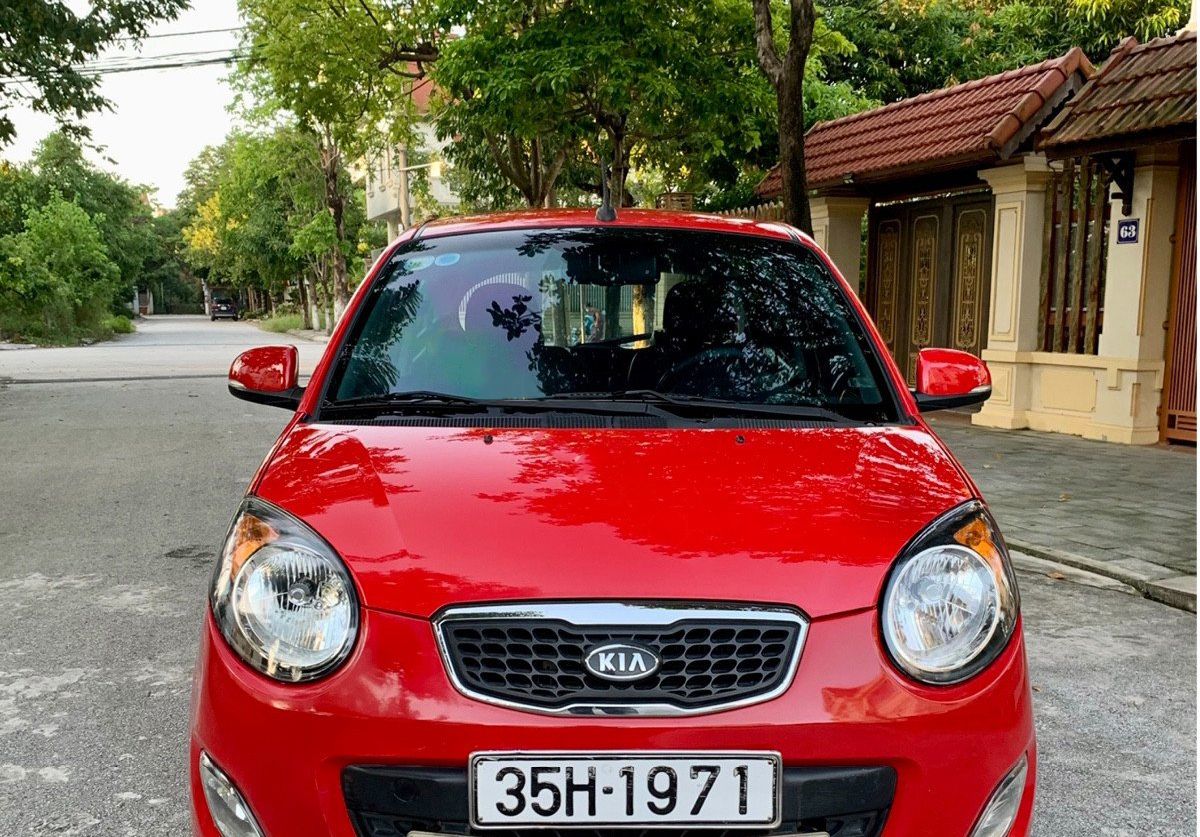 Kia Morning 2010 - Cần bán lại xe Kia Morning đời 2010, màu đỏ, nhập khẩu nguyên chiếc