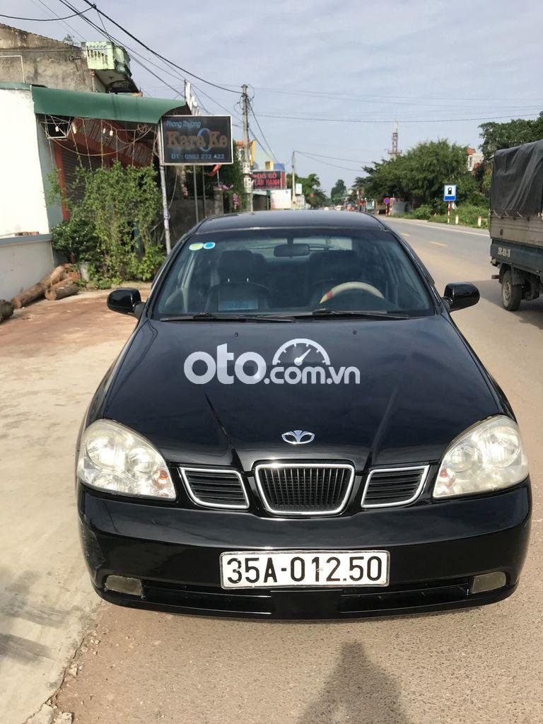 Daewoo Lacetti   2007 - Cần bán Daewoo Lacetti đời 2007, màu đen