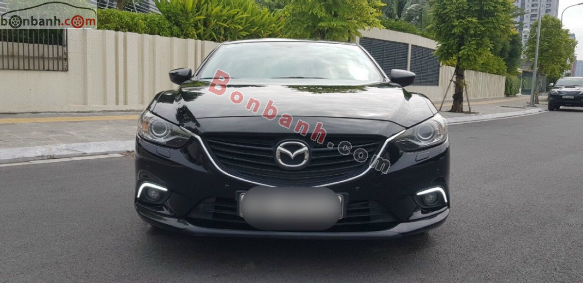 Mazda 6   2.0  2015 - Bán xe Mazda 6 2.0 đời 2015, màu đen giá cạnh tranh