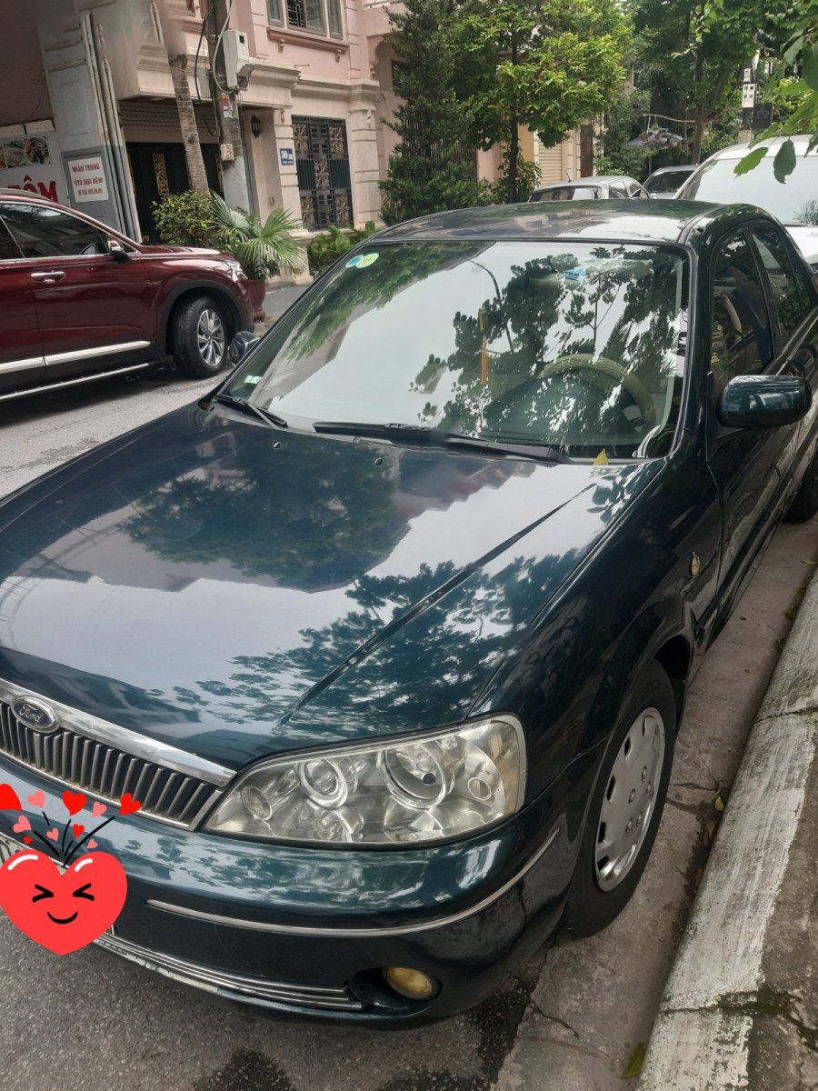 Ford Laser   LX 1.6 MT 2003 - Cần bán lại xe Ford Laser LX 1.6 MT năm 2003, màu xanh lam  