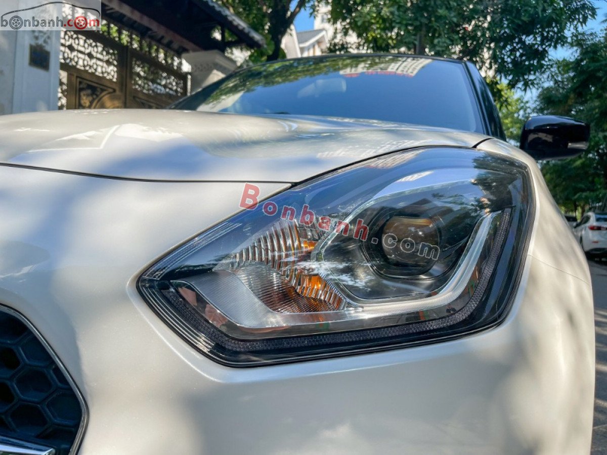 Suzuki Swift   GLX 1.2AT 2019 - Bán Suzuki Swift GLX 1.2AT sản xuất 2019, màu trắng 