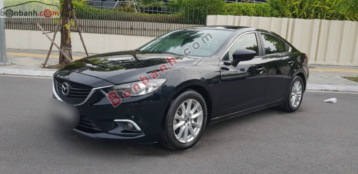 Mazda 6   2.0  2015 - Bán xe Mazda 6 2.0 đời 2015, màu đen giá cạnh tranh